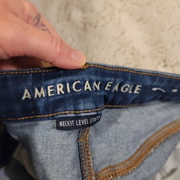 American Eagle super stretched stressed jeans - Picture 5 of 7